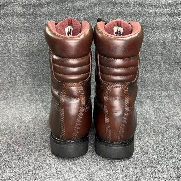 Chippewa Apache Waterproof Insulated Work Boots Men's Size 9W Brown Leather Lace - Picture 7 of 14